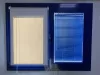 Vergleich Fensterbehänge im Container - Hitzeschutz-Rollo und Lamellenrollo