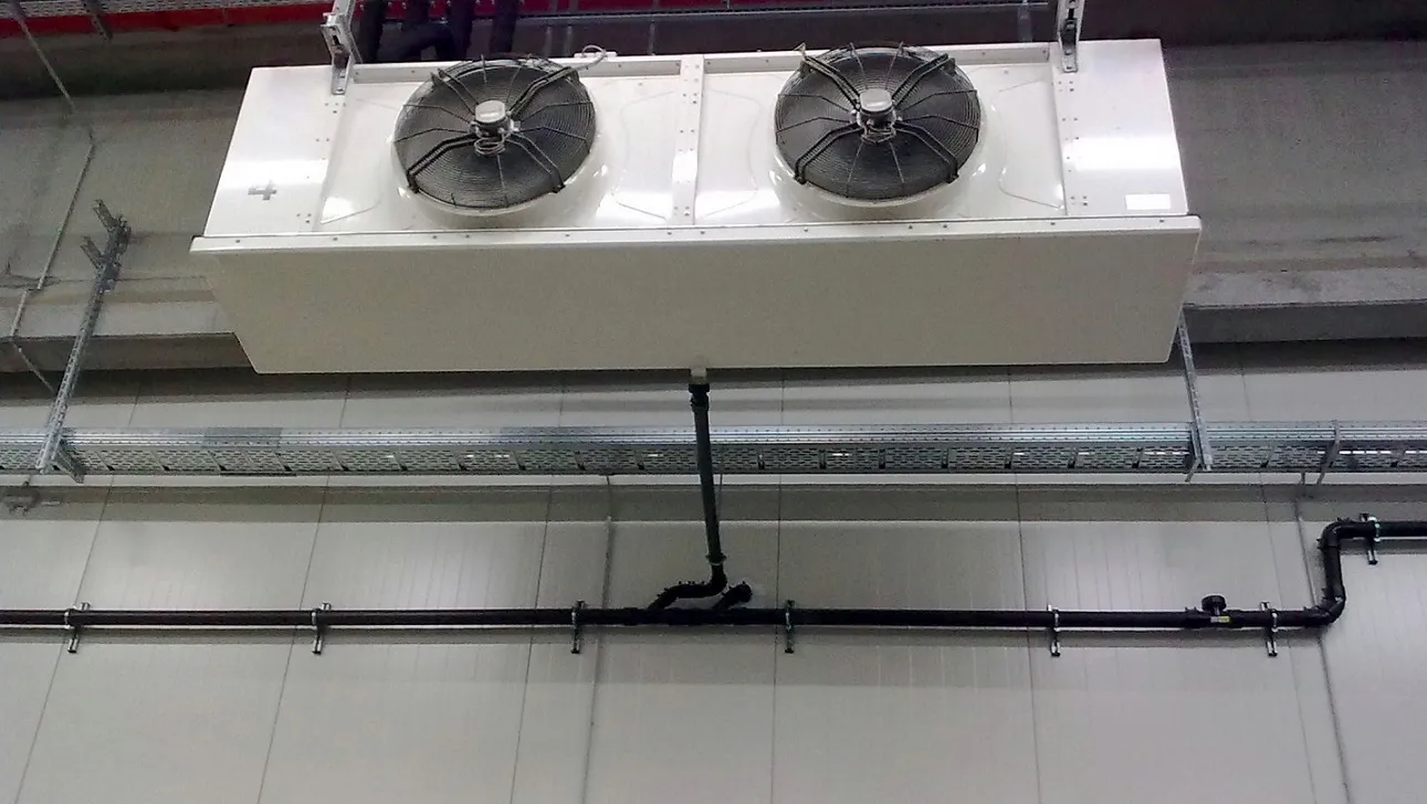Evaporator condensate line